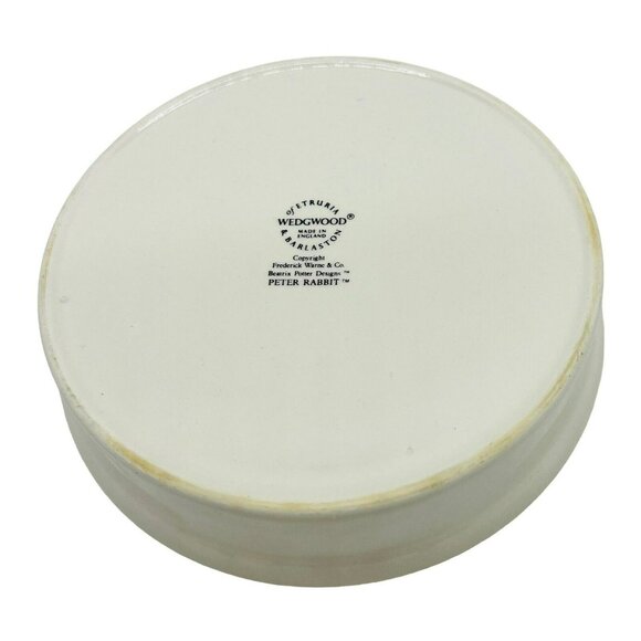 Wedgwood Peter Rabbit 3 Piece Nursery Set Plate Mug Oatmeal Bowl England Ceramic - Picture 7 of 16